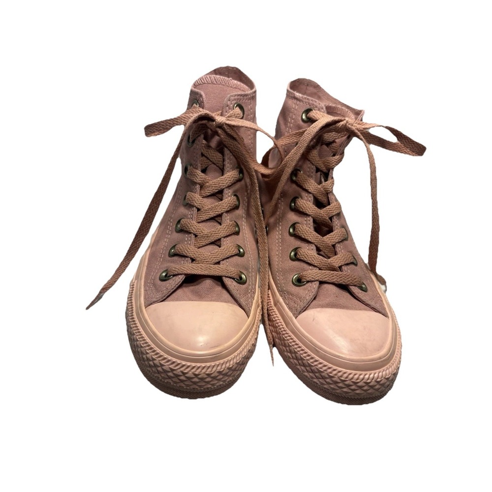 Converse Chuck Taylor All Star High Top Pink Canvas Sneakers